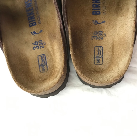 Birkenstock Arizona Oiled Leather Soft Footbed Size 36/Women's 5 - 5.5 Habana - Picture 6 of 16